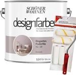 Sch&ouml;ner Wohnen designfarben feinmatte Wandfarbe f&uuml;r innen 2,5 Liter mit go/on