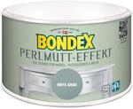 Bondex 424276 Perlmutt- Effekt onyx grau 0,5 L f&uuml;r 5 m&sup2; - Dekorationsfarben mit