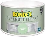 Bondex 424270 Perlmutt- Effekt smaragd gruen 0,5 L f&uuml;r 5 m&sup2; - Dekorationsfarben mit