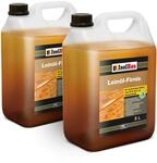 Isolbau Lein&ouml;l-Firnis - 2 x 5 Liter - Lein&ouml;l f&uuml;r Holz - Holzschutz f&uuml;r Au&szlig;en und
