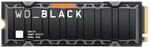 WD_BLACK SN850 mit Heatsink 2TB NVMe interne Gaming SSD; PCIe Gen4 Technologie, bis