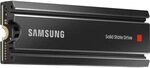 Samsung 980 PRO NVMe M.2 SSD mit Heatsink, 2 TB, PCIe 4.0, 7.000 MB/s Lesen, 5.000 Samsung 980 PRO NVMe M.2 SSD mit Heatsink, 2 TB, PCIe 4.0, 7.000 MB/s Lesen, 5.000