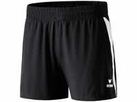 erima Damen Shorts Premium One, Mehrfarbig (Schwarz/Weiß) 44