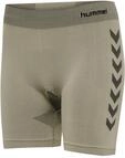 hummel hmlFIRST Seamless Short Damen gruenschwarz, XS/S Damen