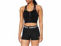 Nike Damen W Np 365 3" Shorts, Black/White, XS EU