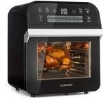 Klarstein AeroVital Cube - Hei&szlig;luftfritteuse, Hei&szlig;luftgarer, Airfryer ohne &Ouml;l, 50