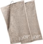 Joop! G&auml;stetuch Classic Doubleface im 2er-Pack Walk-Frottier beige Gr&ouml;&szlig;e...