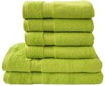 Dyckhoff 6-TLG Frottier Handtuch Set Siena, 100% Baumwolle, 500g/m&sup2;, Oeko-Tex