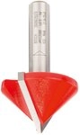 Bosch Professional V-Nutfr&auml;ser (f&uuml;r Holz, Schaft 8mm, &Oslash;31,8mm, Arbeitsl&auml;nge 19mm,