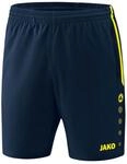 JAKO Herren Shorts Competition 2.0, Marine/Neongelb, 3XL
