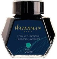 Waterman F&uuml;llertinte im Tintenfass | Harmonious Green | Tintenflacon mit 50 ml
