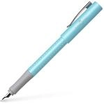 Faber-Castell 140978 - F&uuml;ller Grip Pearl Edition, Feder EF, t&uuml;rkis, 1 St&uuml;ck