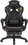 WOLTU Gaming Stuhl Ergonomischer, 150 kg Belastbarkeit, Verstellbarer R&uuml;ckenlehne,