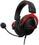 HyperX Cloud II &ndash; Gaming Kopfh&ouml;rer (f&uuml;r PC/PS4/Mac) rot