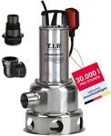 T.I.P. Schmutzwasser Tauchpumpe - Baupumpe Edelstahl (30.000 l/h F&ouml;rdermenge, 13m