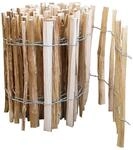 iWerk&reg; &ndash; Staketenzaun 60 &times; 300 cm gerollt &ndash; Lattenabstand 7-8 cm 