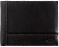 camel active Tokyo Herren Geldb&ouml;rse Querformat Leder Mittelgro&szlig; Schwarz