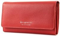 bugatti Linda Geldb&ouml;rse Damen Gro&szlig; viele F&auml;cher Leder 18CC - Portemonnaie Damen