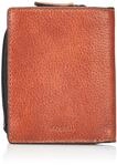 Fossil Brieftasche f&uuml;r M&auml;nner Thad, Leder Kartenetui Medium braun 8,89 cm L x...