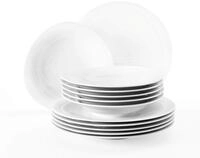 Seltmann Weiden 001.736894 Tafelservice 12-teilig Trio wei&szlig;, 32.3 x 32.3 x...