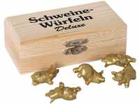 Bartl 103806 Schweinewürfeln Deluxe in Einer Holzkiste …