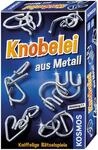 KOSMOS 711221 Knobelei aus Metall, Knifflige R&auml;tselspiele und spannende