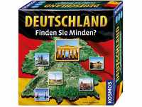 KOSMOS 692797 Deutschland - Finden Sie Minden? Brettspiel, Geographie Spiel für 2-6
