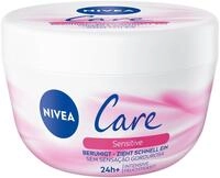 NIVEA Creme Care Sensitive, Gesicht- und K&ouml;rperpflege mit 24h intensiver