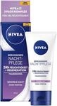 NIVEA Beruhigende Nachtpflege 24h Feuchtigkeit + Regeneration (50 ml), Gesichtscreme