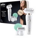 Braun Silk-&eacute;pil 9 Flex Beauty-Set, Epilierer Damen / Haarentferner, rutschfester