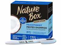 Nature Box festes Shampoo Feuchtigkeit (85 g), festes Haarshampoo mit...