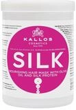 Kallos KJMN Silk Haarcrememaske mit Oliven&ouml;l und Seidenprotein-Auszug f&uuml;r