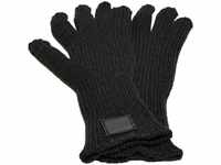 Urban Classics Unisex TB4581-Knitted Wool Mix Smart Gloves Handschuhe, Black, L/XL