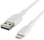 Belkin Lightning-Kabel (Boost Charge Lightning-/USB-Kabel f&uuml;r iPhone, iPad, AirPods)