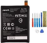 Swark BL-T19 Akku Kompatibel mit LG Google Nexus 5X H791 with Tools