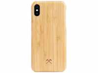 Woodcessories - Handyhülle kompatibel mit iPhone XS Hülle Holz, iPhone X...