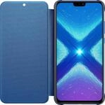 Honor 8X - PU Flip Protective Cover, Sapphire Blue
