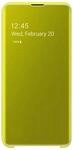 Clear View Cover f&uuml;r Galaxy S10e Gelb