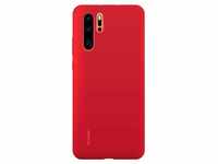 HUAWEI Cover Silicone Case P30 Pro, Rot
