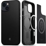 Spigen Mag Armor MagFit H&uuml;lle Kompatibel mit iPhone 13 Kompatibel mit MagSafe