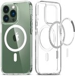 Spigen Ultra Hybrid MagFit H&uuml;lle Kompatibel mit iPhone 13 Pro Kompatibel mit MagSafe