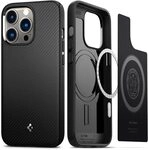 Spigen Mag Armor MagFit H&uuml;lle Kompatibel mit iPhone 13 Pro Kompatibel mit MagSafe