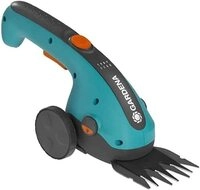 Gardena Set Akku-Grasschere ClassicCut Li: Rasenschere-Komplettset mit Teleskopstiel