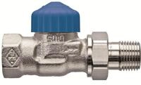 Heimeier Thermostat-Ventilunterteil 3/4" Durchgang vernickelt 2242-03.000