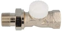TA Heimeier Th-Unterteil V-exakt II RG vernickelt Durchgang 3/8 Zoll kvs 0,86,