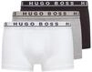 BOSS Herren Trunk 3P CO/EL Dreier-Pack Boxershorts aus Stretch-Baumwolle mit Logo am