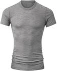 CALIDA Wool & Silk Langarmshirt Herren, aus Wolle-Seide, Spitze am Ausschnitt,