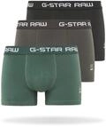 G-STAR RAW Herren Classic Trunk Color 3-Pack, Mehrfarben (gs Grey/Asfalt/Bright