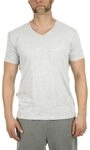 Emporio Armani Herren 2-pack T-shirt V-neck Pure Cotton Schlafanzugoberteil,