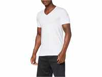 HANRO Herren V-Shirt 1/2 Arm Cotton Superior (0101 white), Gr. L
